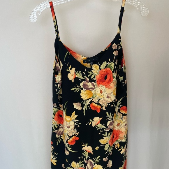 Sanctuary Floral spaghetti Printed Mini Slip Dress size xs - Picture 3 of 9
